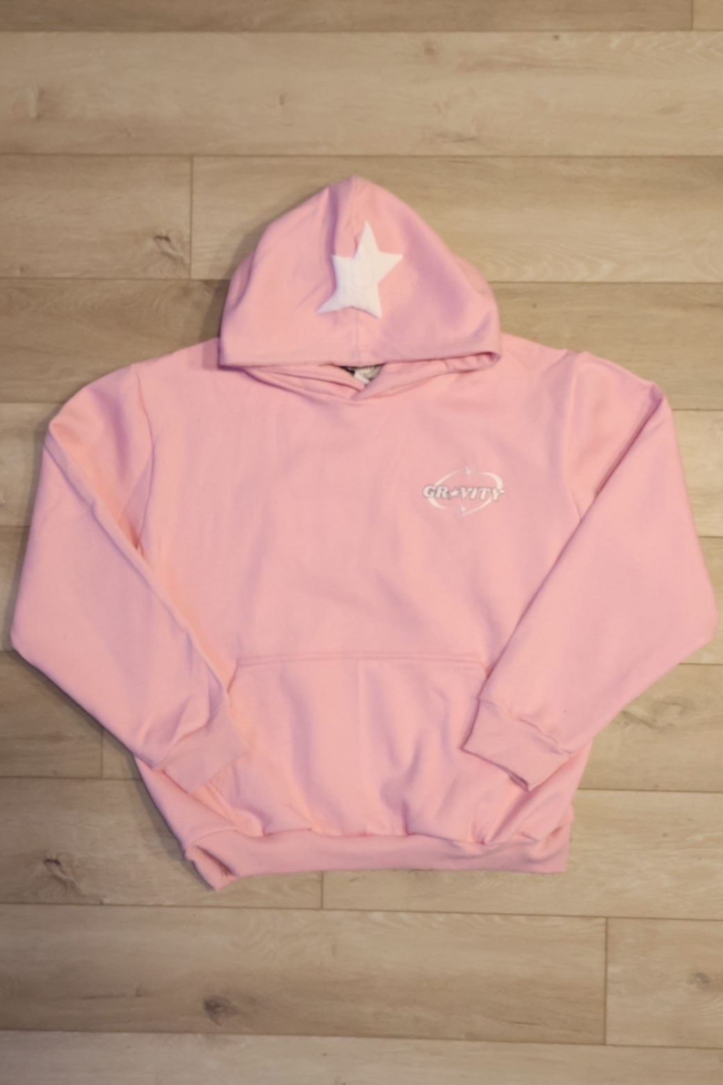 Gravity Pink Hoodie — front